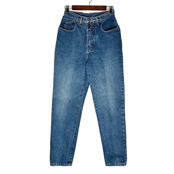 PS Gitano Denim - PS Gitano | Women | Vintage 90s Tapered Leg Cinch High Waist Jeans | 10 Regular